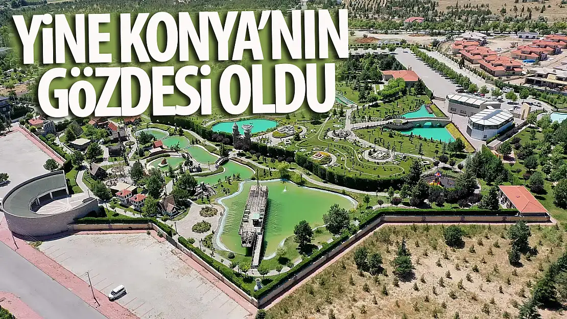 Konya'da gözde yine 80 Binde Devr-i Alem Parkı oldu