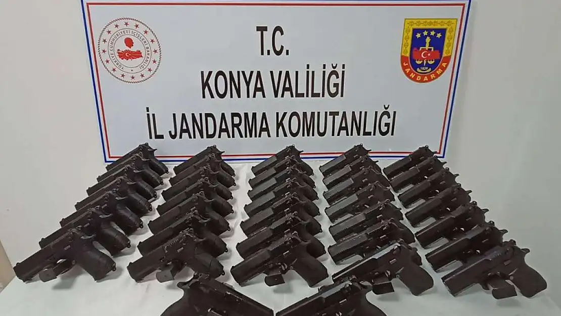 Konya'da Jandarma'dan iki ilçede operasyon