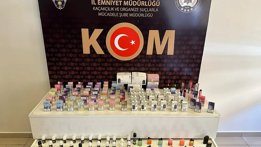 Konya'da kaçak sigara operasyonu