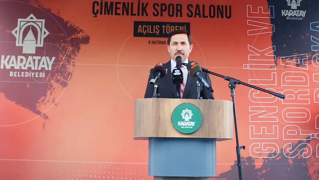 Karatay'da spor salonu açılışı gerçekleştirildi