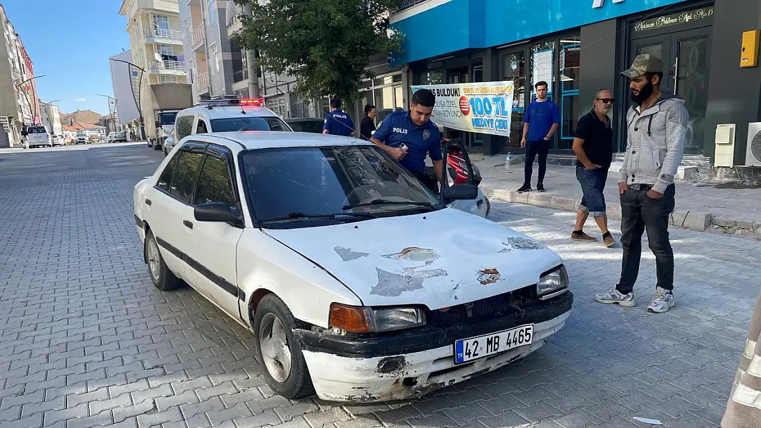 Konya'da kaza: 1 yaralı