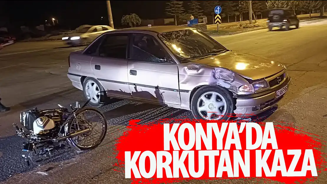 Konya'da kaza: 2 yaralı