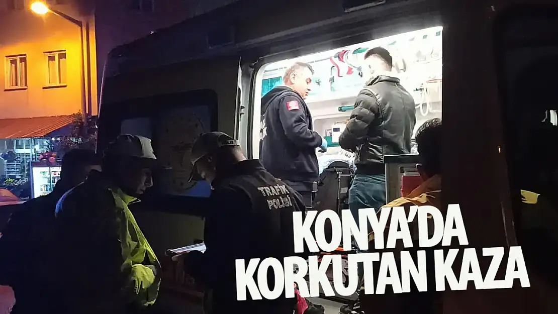 Konya'da kaza: 2 yaralı