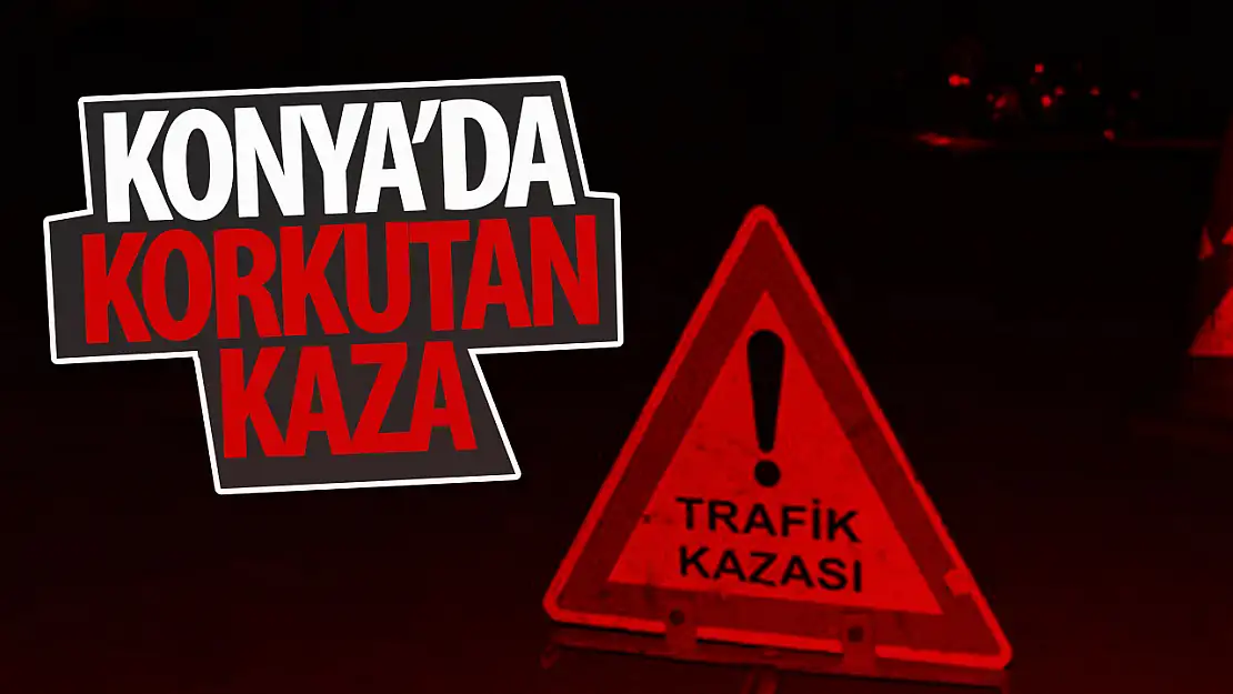 Konya'da kaza:2 yaralı!