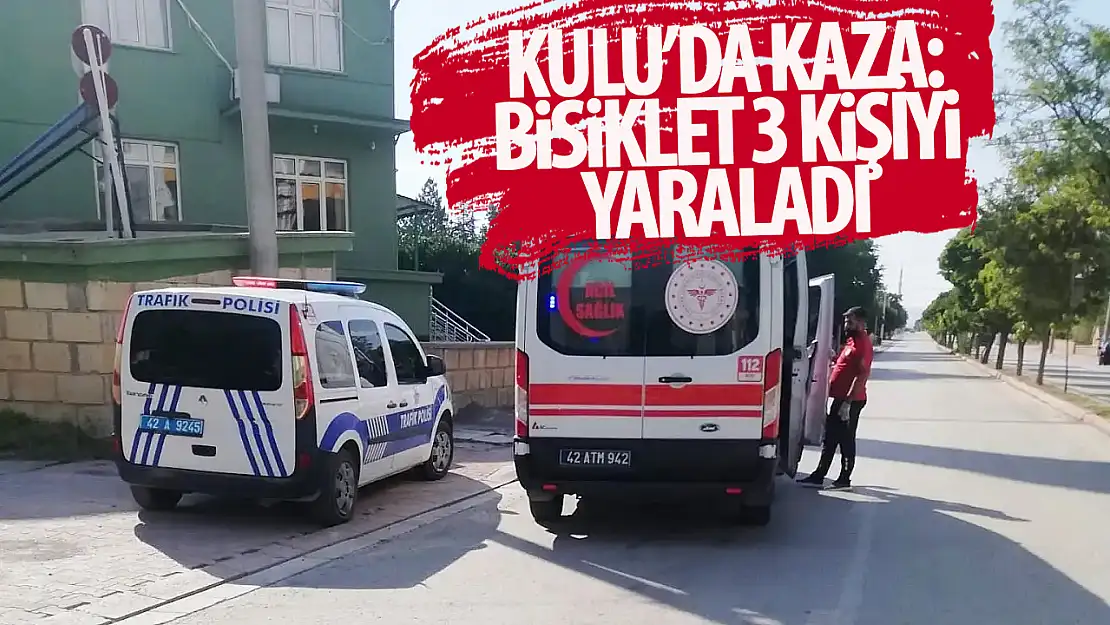 Konya'da kaza: 3 yaralı!