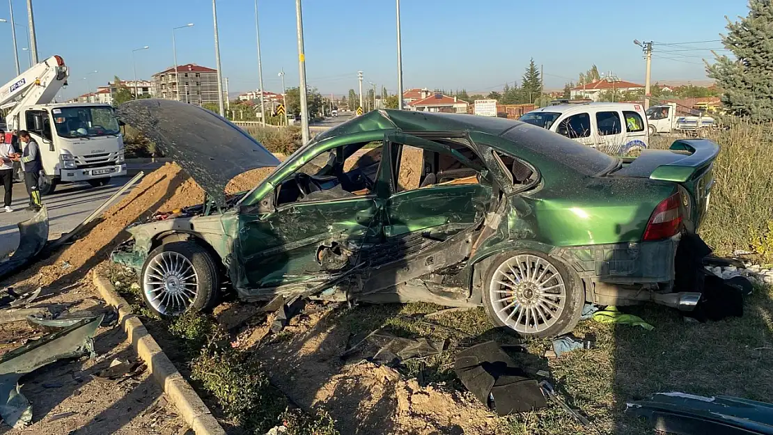 Konya'da kaza 4 yaralı!