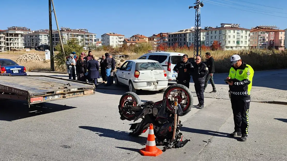 Konya'da korkutan kaza: 1 kişi yaralandı