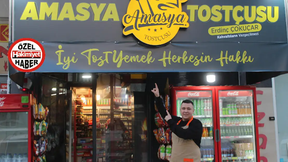 Konya'da Lezzet Tutkunlarının Gözdesi Amasya Tostçusu