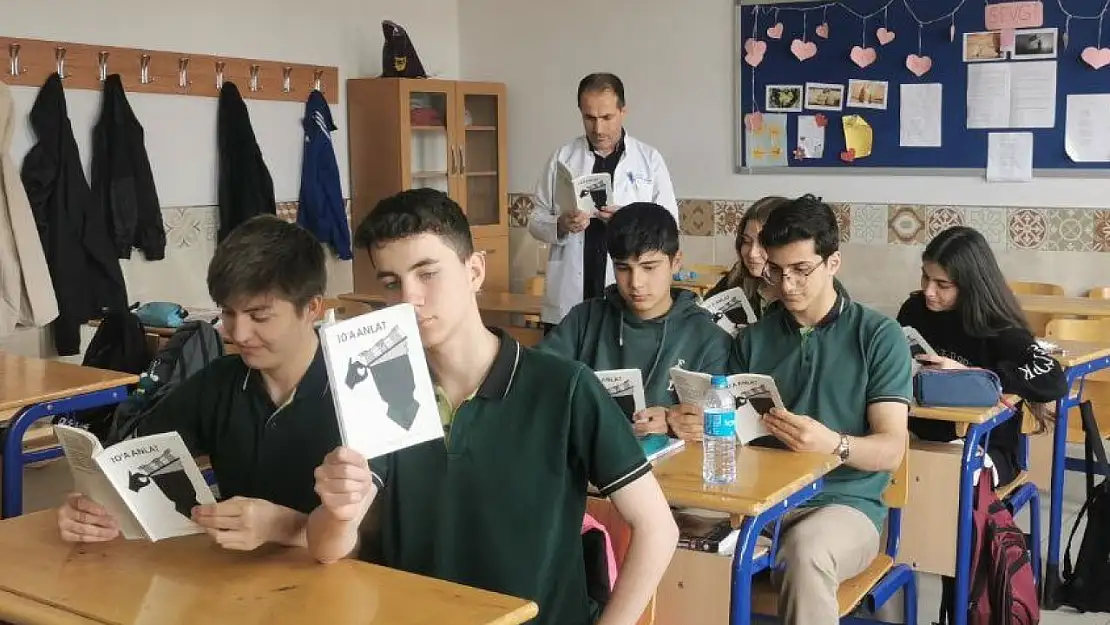 Konya'da lise öğrencileri yazdıkları hikayeleri kitaplaştırdı!