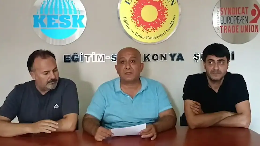 Konya'da MEB'in atamalarına eğitimci sendikadan tepki