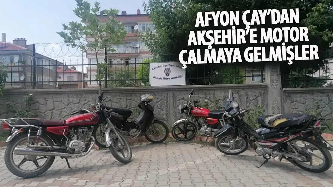 Konya'da motor hırsızlığından 3 kişi tutuklandı