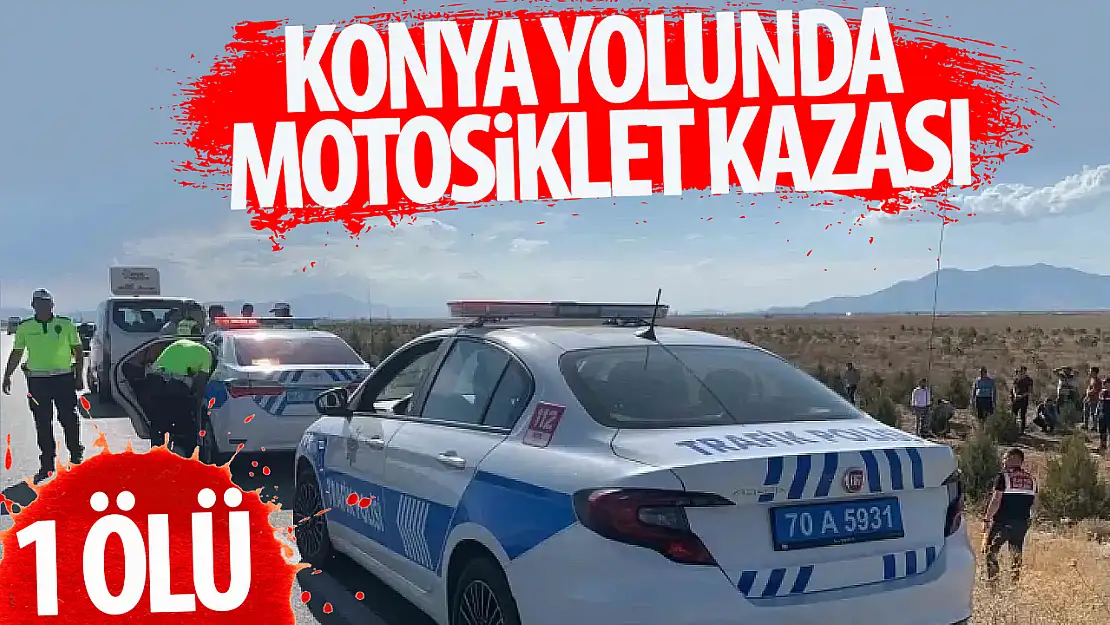 Motosikletli sürücü hayatını kaybetti