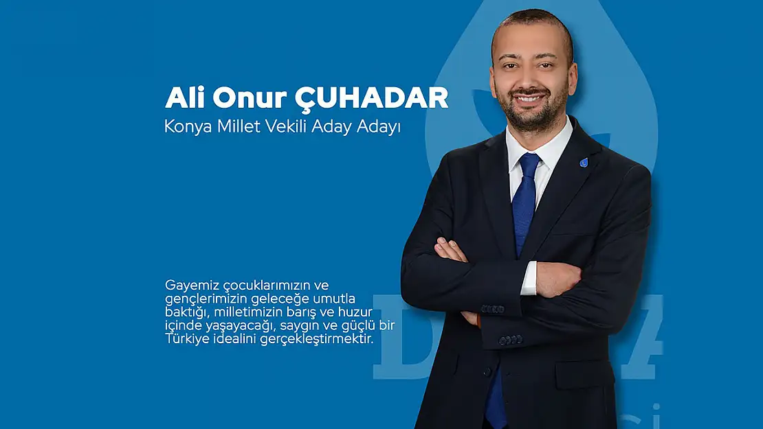 Konya'da o genç çiftçi, DEVA partisi Konya milletvekili aday adayı oldu