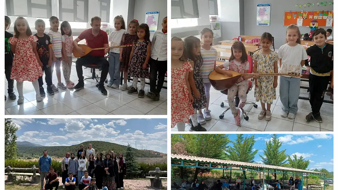 Konya'da öğrenciler 'Bizim okulumuz' projesiyle eğlenerek öğreniyor