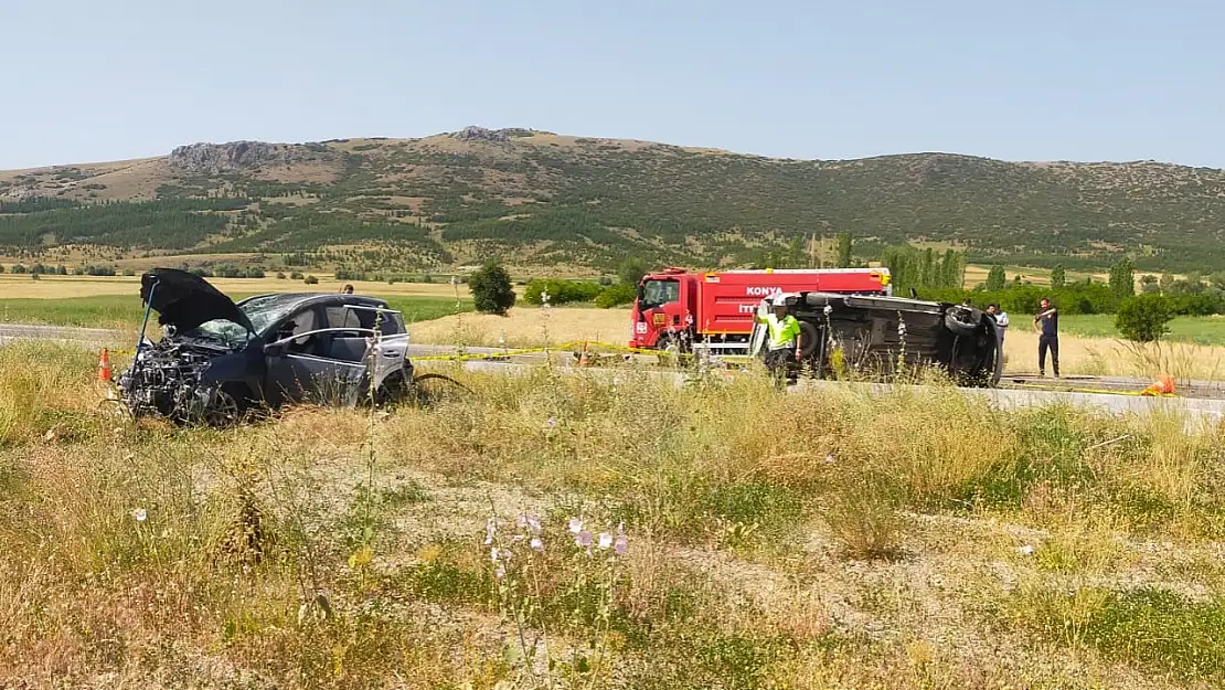 Konya'da ölümlü kaza!