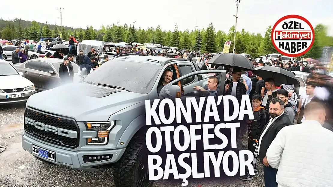 Konya' da Oto Fest başlıyor