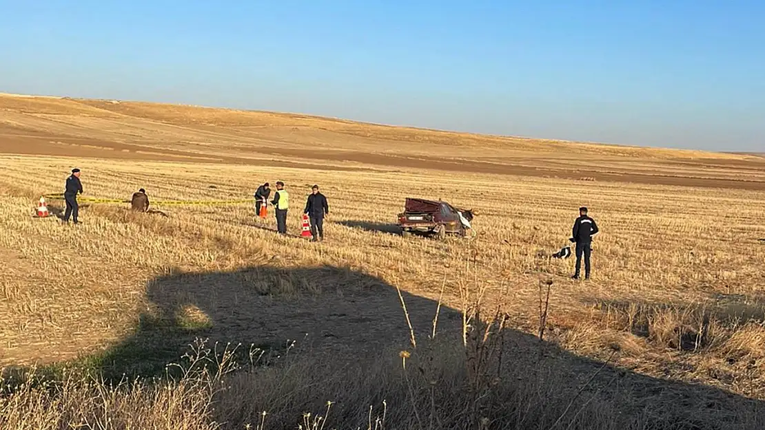 Konya'da otomobil takla attı: 1 ölü