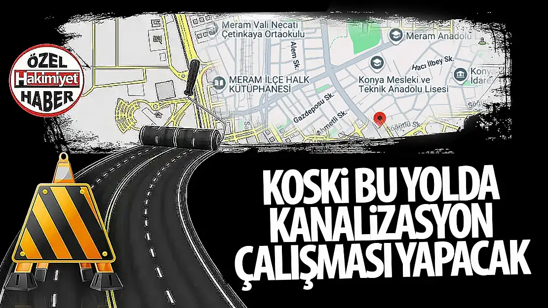 Konya'da Pirebi Mahallesi'nde Kanalizasyon Islah Çalışmaları Başlıyor