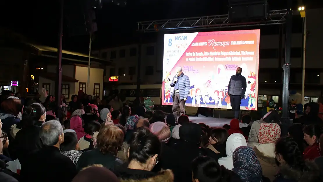 Konya'da ramazan eğlencesi