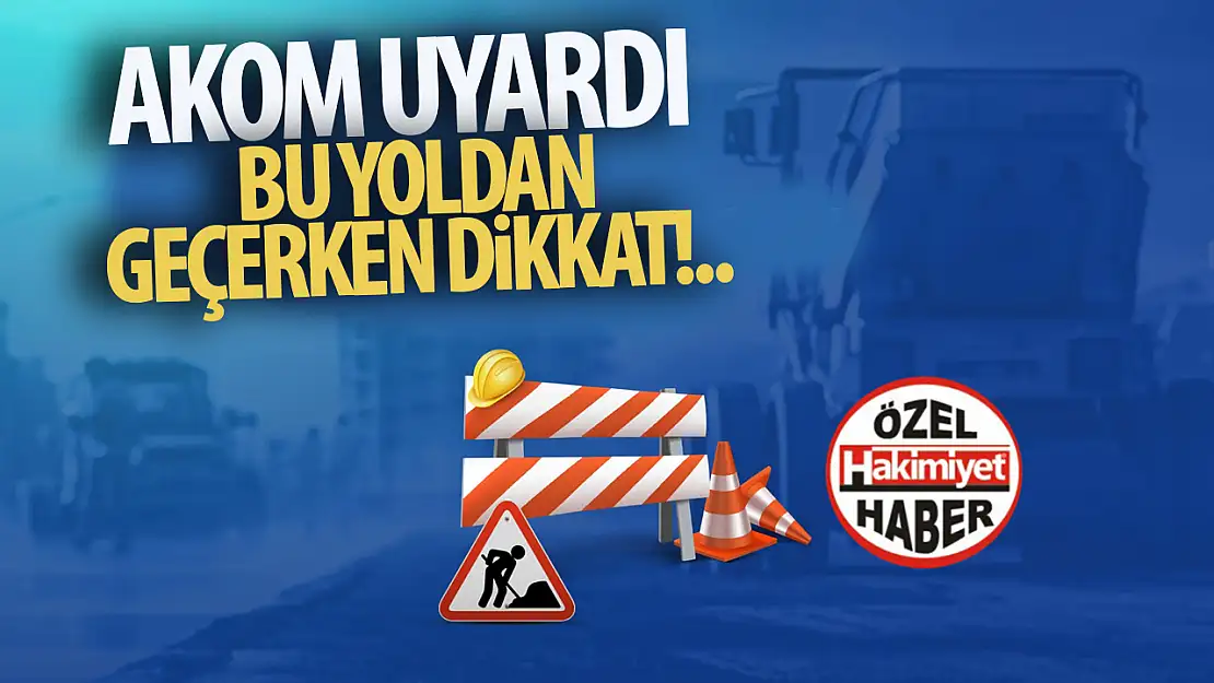 Konya'da Şafak Caddesi'nde Altyapı Çalışması: Trafiğe Dikkat!