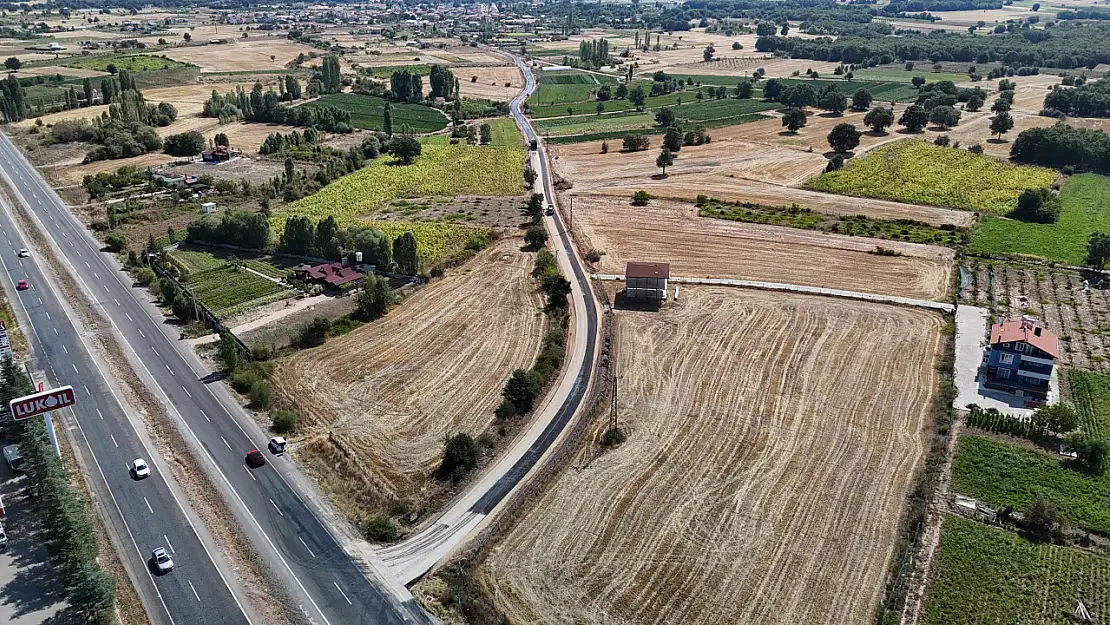 Konya'da sathi asfalt kaplama çalışması başladı!