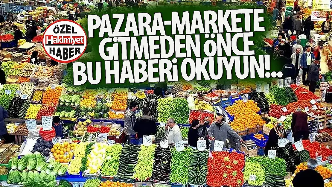 Konya'da Sebze ve Meyve Fiyatları Güncellendi: Pazara Gitmeden Önce Göz Atın!