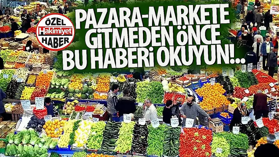 Konya'da Sebze ve Meyve Hal Fiyatları Güncellendi