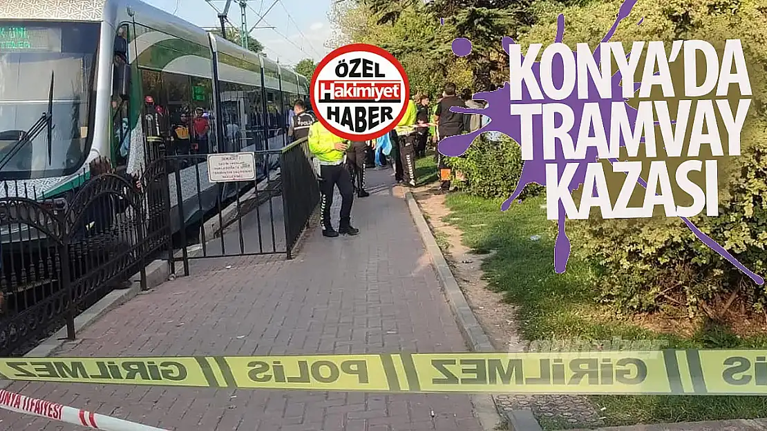 Konya'da Tramvay Kazası: 02 Nolu Hatta Seferler Geçici Olarak Durduruldu