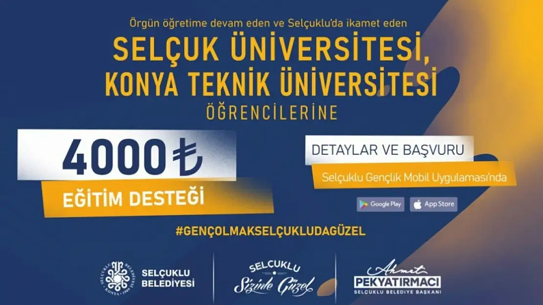 Konya'da üniversite okuyan gençler müjde: Hesaplarınızı kontrol etmeyi unutmayın