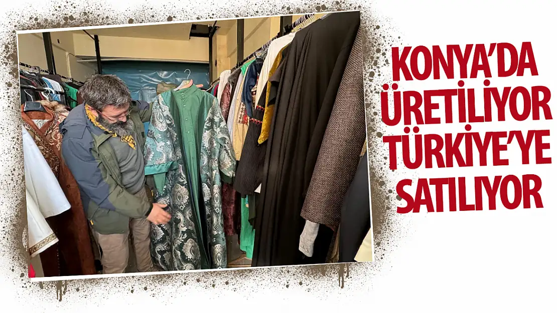 Konya'da üretiliyor! Ülkenin dört bir yanında satılıyor!