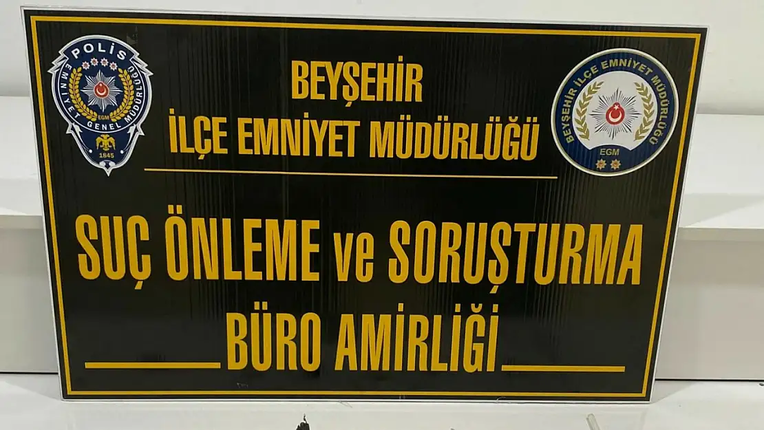 Konya'da uyuşturucu operasyonu: 2 tutuklama