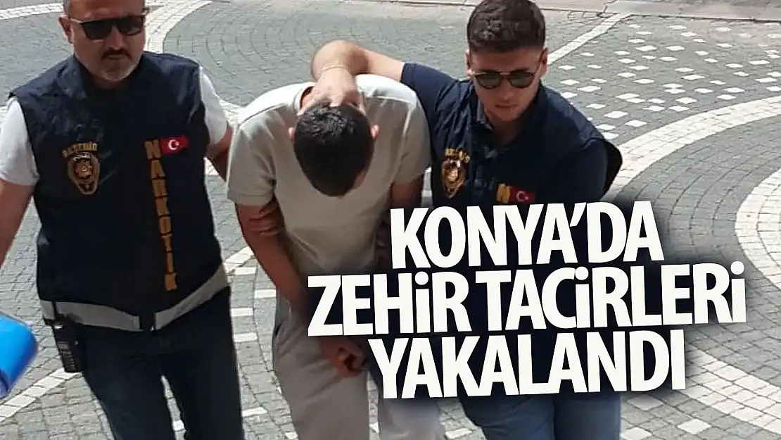 Konya'da uyuşturucu operasyonu düzenlendi