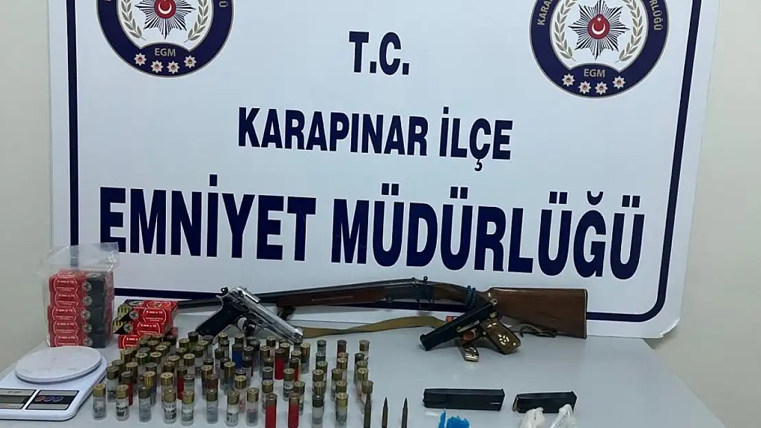 Konya'da uyuşturucu ticareti yapan şüpheli tutuklandı