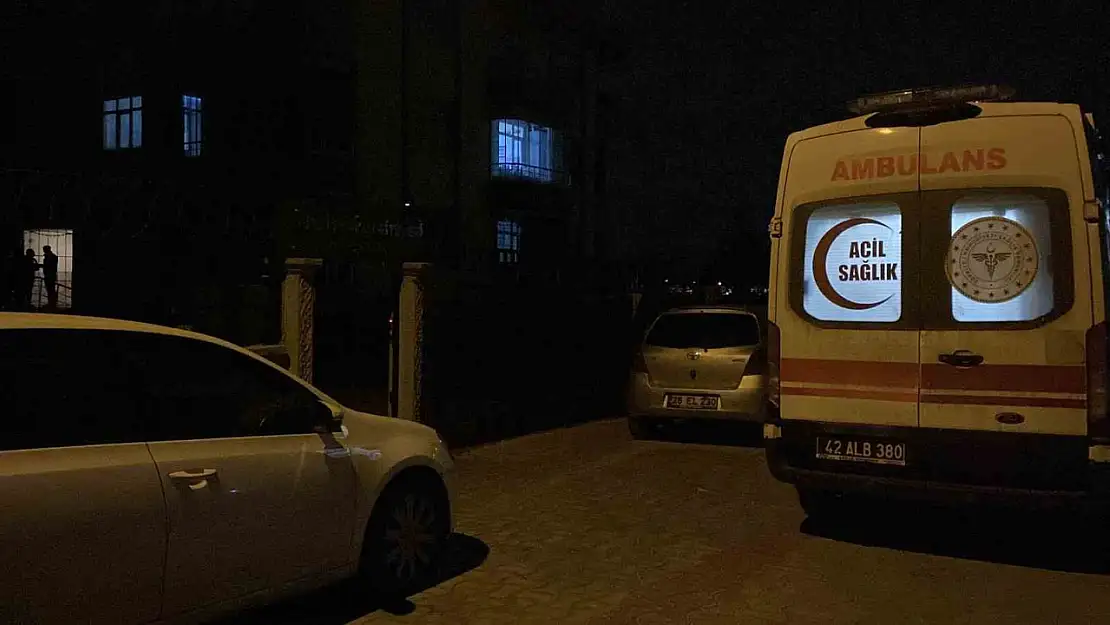 Konya'da uzaklaştırma kararı bulunan şahıs kendisini yaraladı