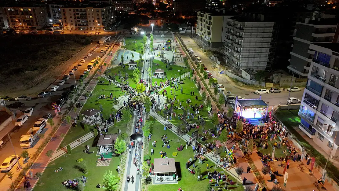 Konya'da yediler parkı açıldı