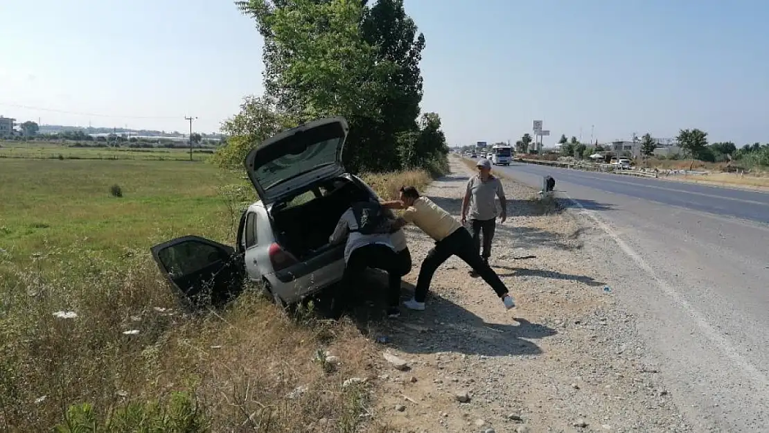 Konya'da yolda başlayan karı-koca kavgası kötü bitti