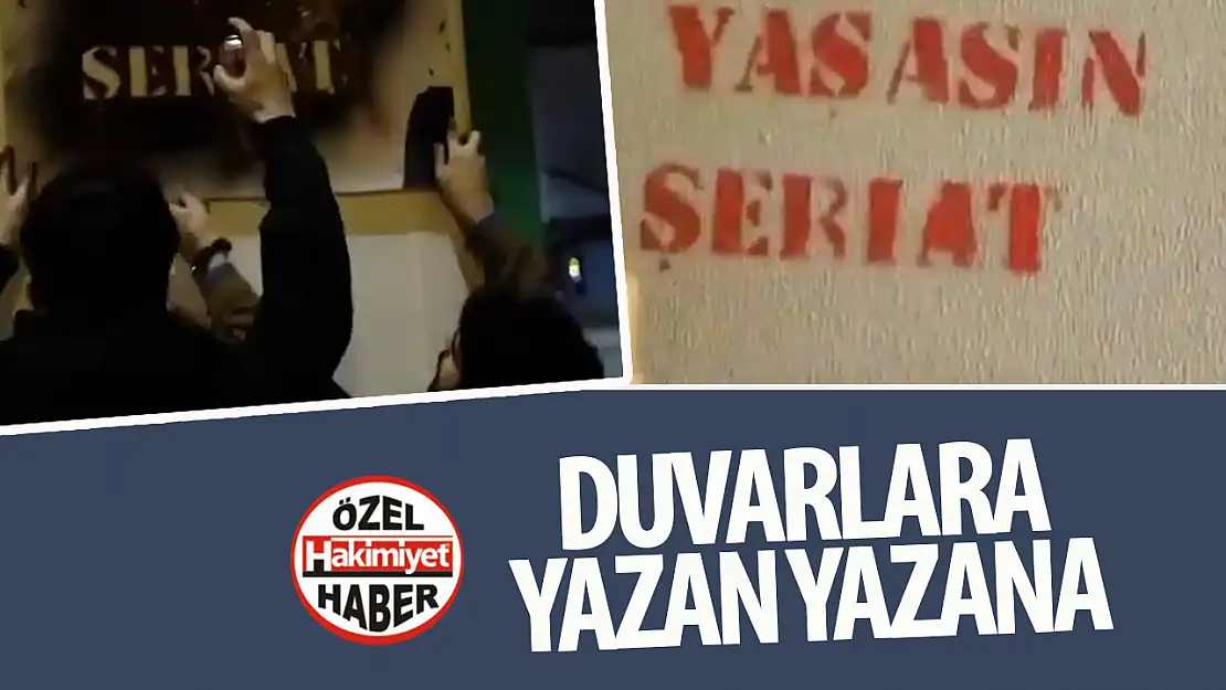 Konya'daki duvarlara yazı yazma rekabeti büyüyor!