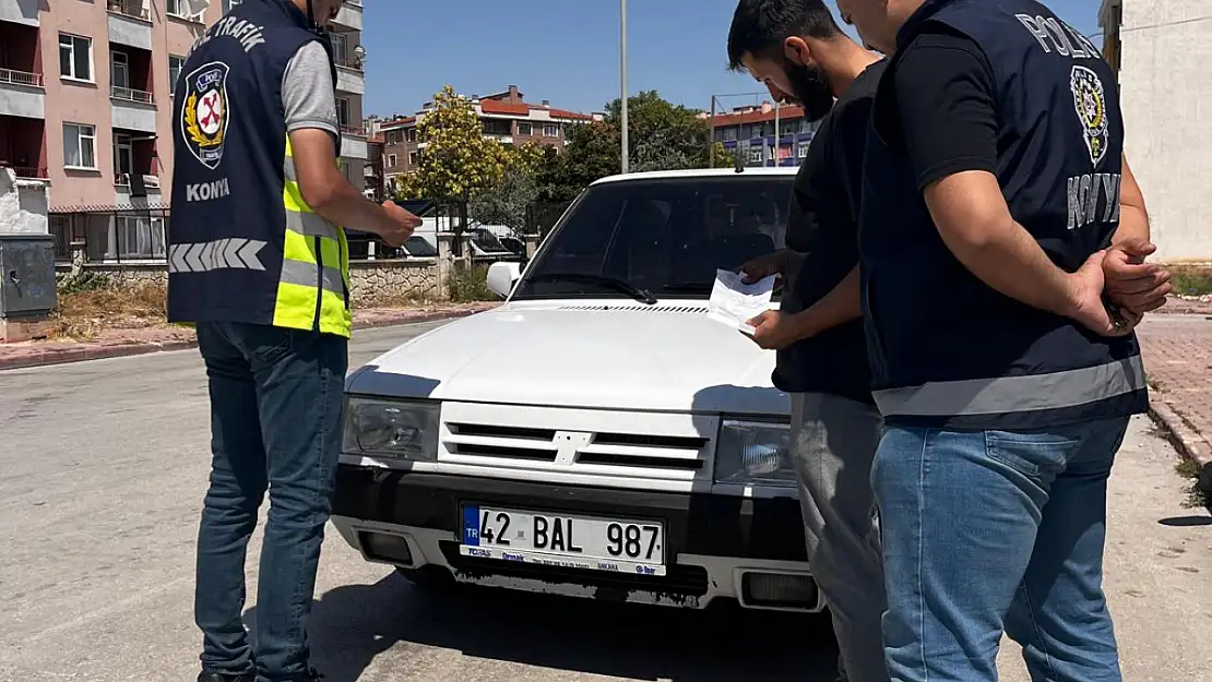 Konya'daki o görüntüler polisi harekete geçirdi! Cezası dudak uçuklattı