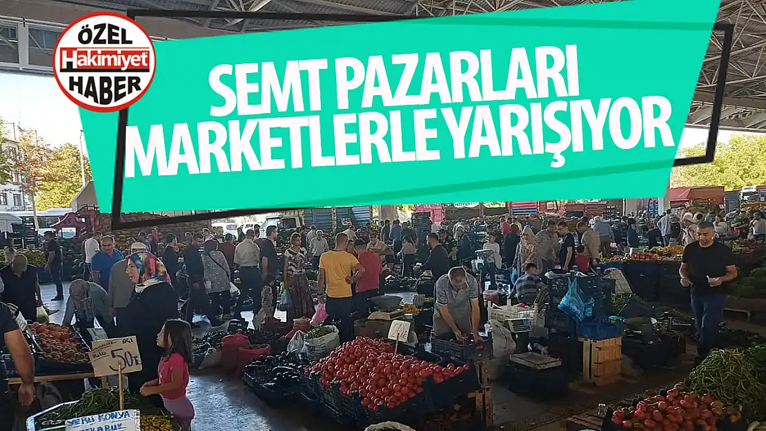 Konya'daki pazarda utanç tablosu!