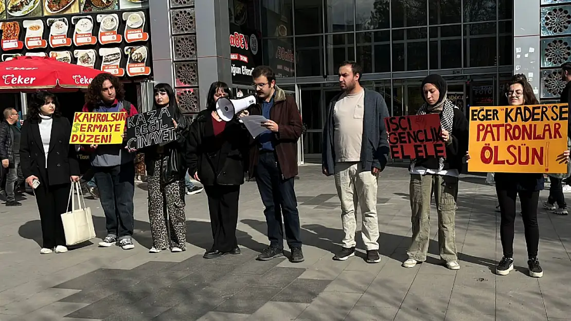 Konya'daki üniversitede öğrencilerden protesto: 'Şikayetlere rağmen insanlar ölüyor'