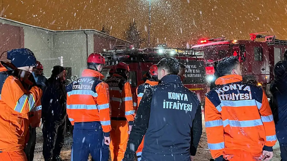 Konya'dan deprem bölgesine yardım