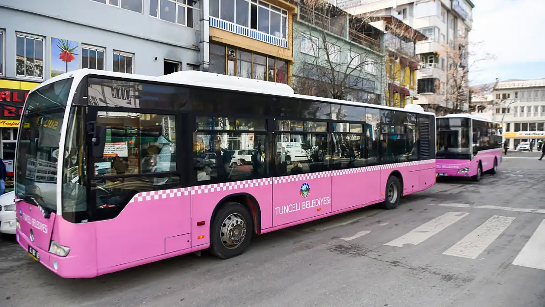 Konya'dan Tunceli'ye 2 otobüs