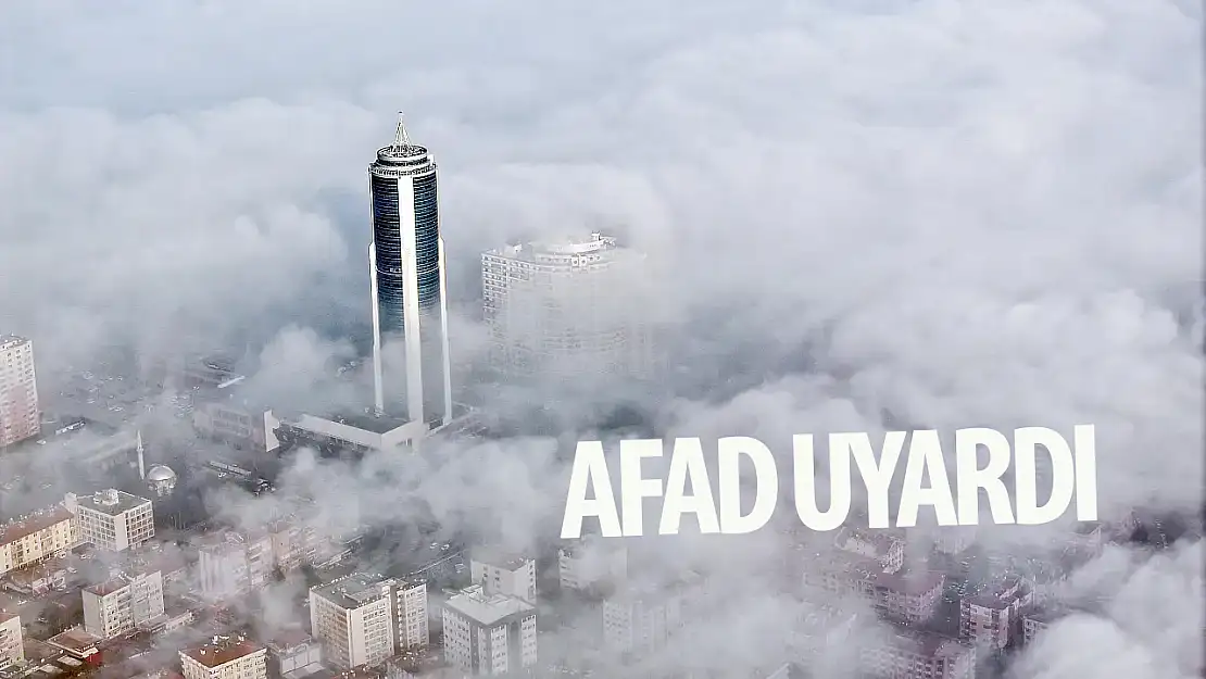 Konya dikkat: Bir uyarı da AFAD'dan geldi!