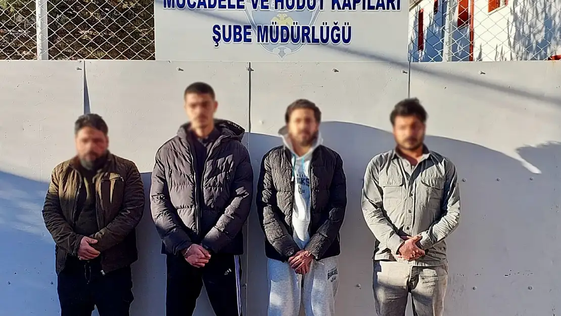 Konya Emniyeti'nden göçmen operasyonu: 4 şüpheli yakalandı!