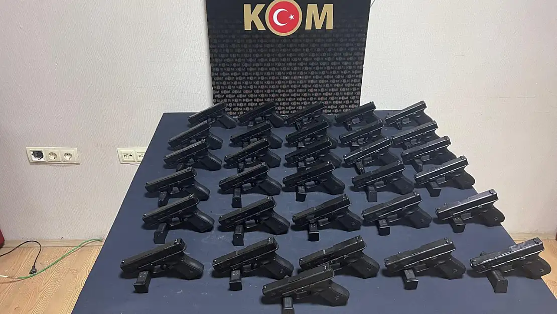 Konya Emniyeti'nden kaçak silah üretimi ve ticaretine darbe: 5 gözaltı!