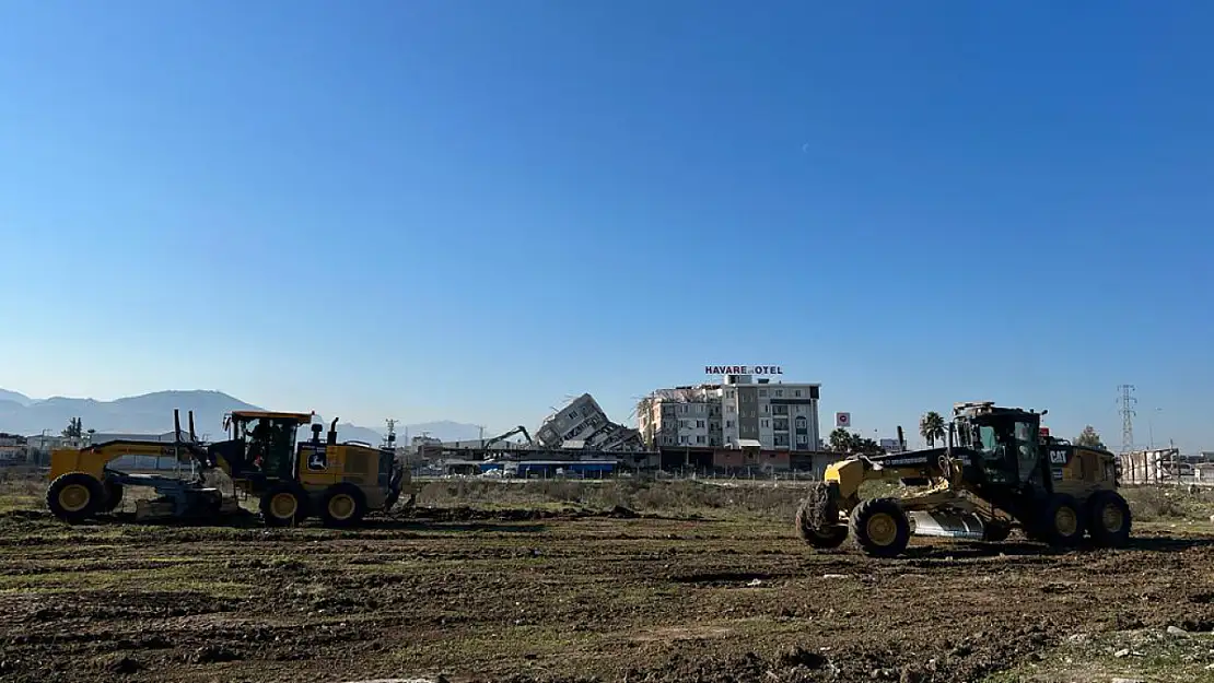 Konya Hatay'a Konteyner Kent kuruyor