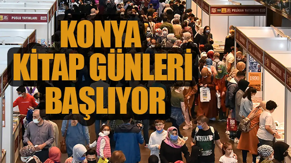 Konya Kitap Günleri başlıyor