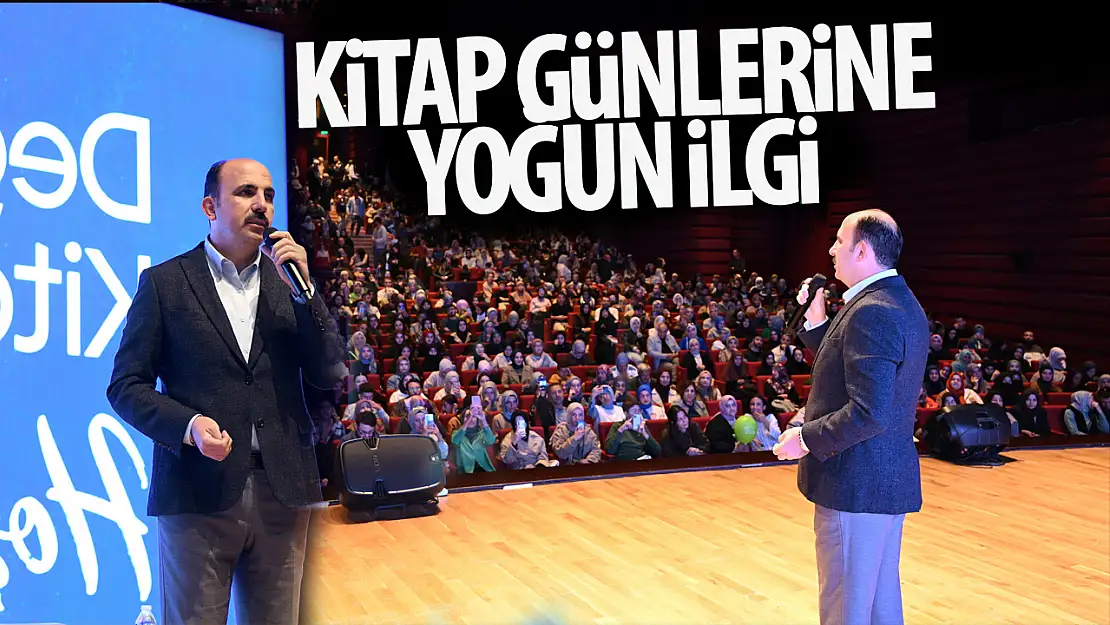 Konya Kitap Günleri'ne Yoğun İlgi: 'Özgürlük İçin Oku' Temasıyla Gerçekleşiyor