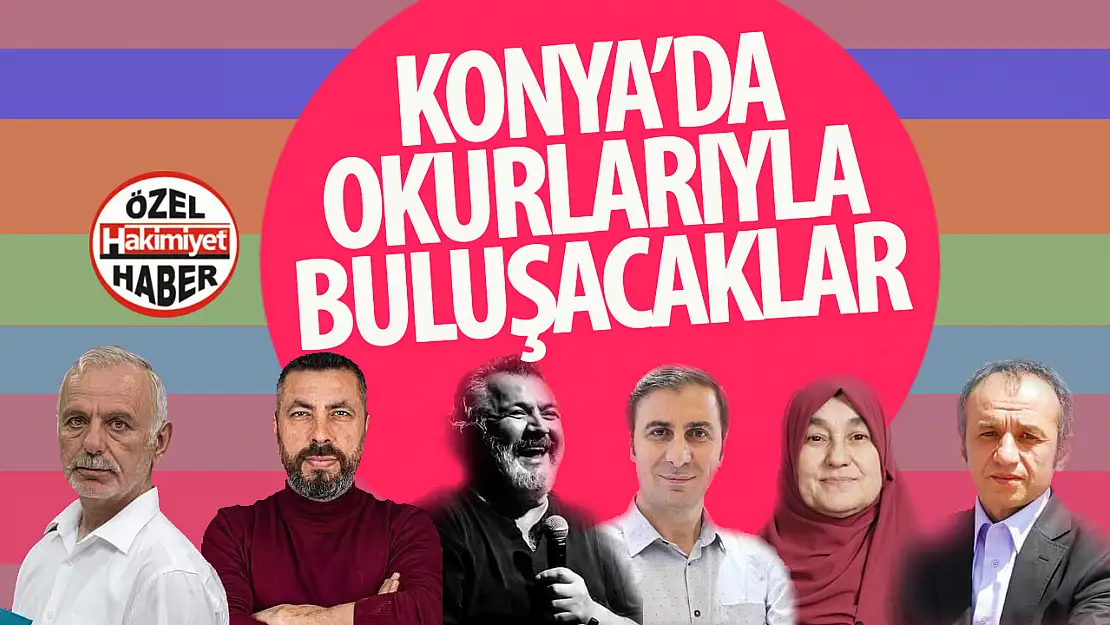 Konya Kitap Günlerinde Değerli Konuklar Yer Alıyor