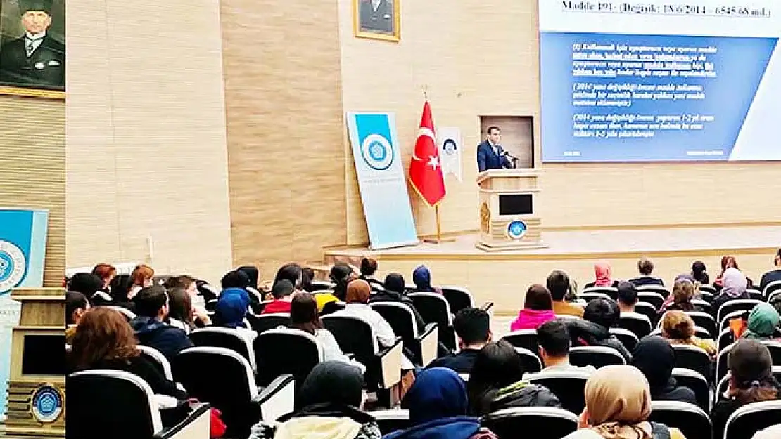 Konya NEÜ'de Konferans